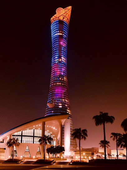 Aspire Torch skate spot - Qatar|Doha|7C6W+X2W