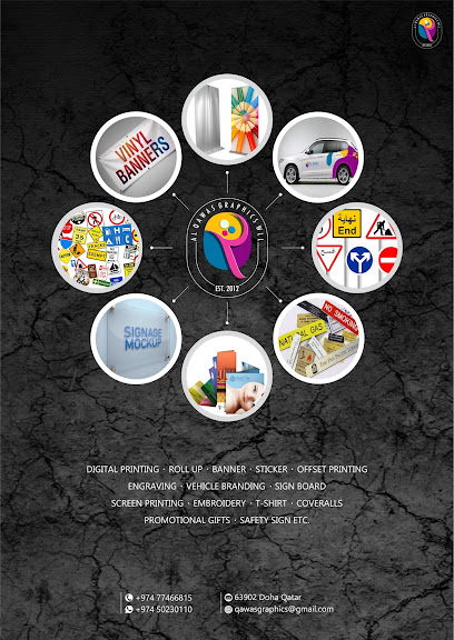 AL QAWAS GRAPHICS W.L.L - Qatar|Doha|street 882 zone 43 building number 67