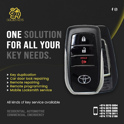 Golden locks and keys trading WLL - Doha - +974 3006 5005