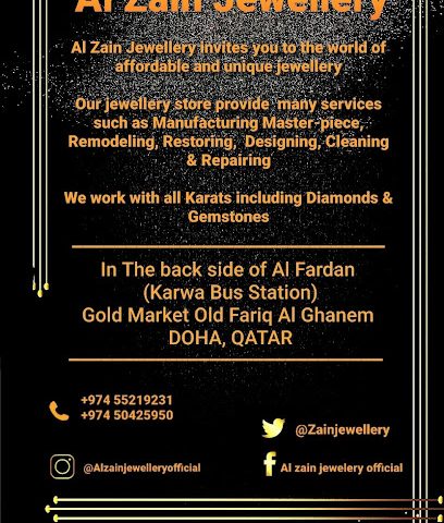 Al Zain Jewellery - Doha - +974 5521 9231