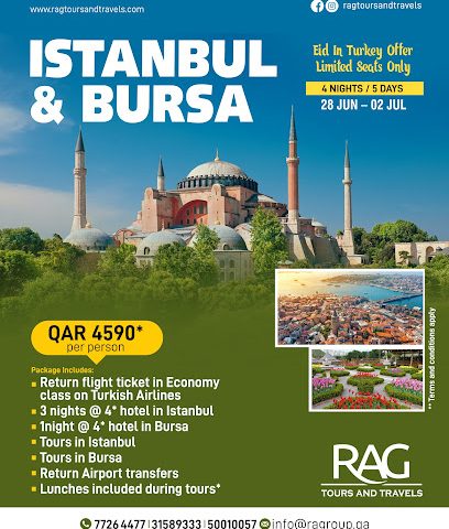 RAG Tours And Travels | Best Travel Agency in Qatar - Umm Salal Muhammed - +974 7726 4477