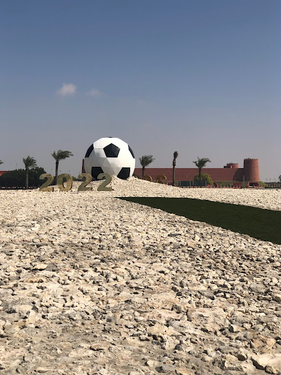 Madīnat ash Shamāl football club roundabout - Qatar|Madīnat ash Shamāl|4698+875