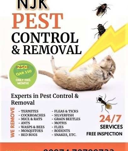 NJK PEST CONTROL SERVICES - Doha - +974 7079 9733