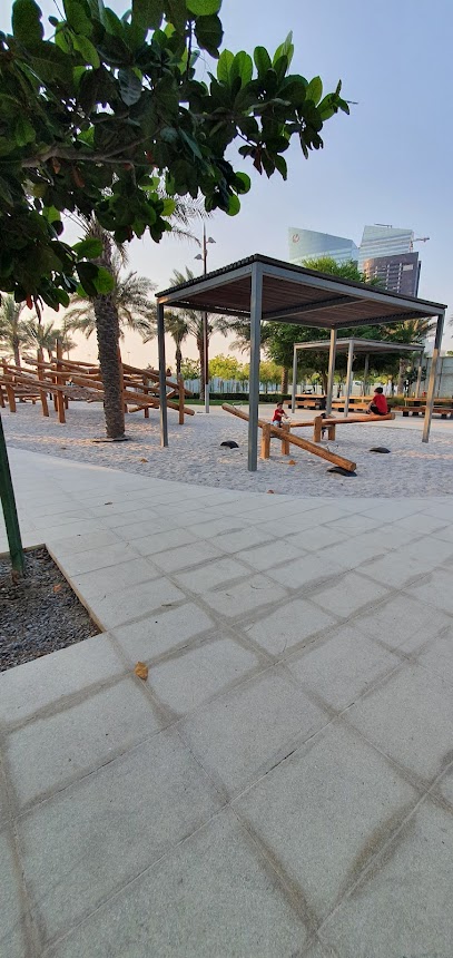 Wooden Climbing Playground - Qatar|Lusail|9GJG+64P